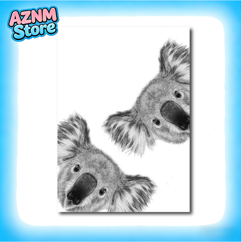 Photography Zoo - Lienzo Decorativo con Estampado de Koala