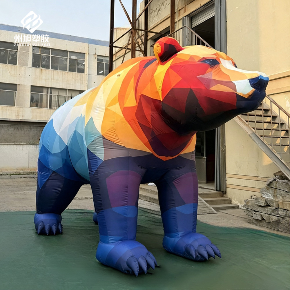 Photography Zoo - Oso inflable, utilizado para decoración exterior,