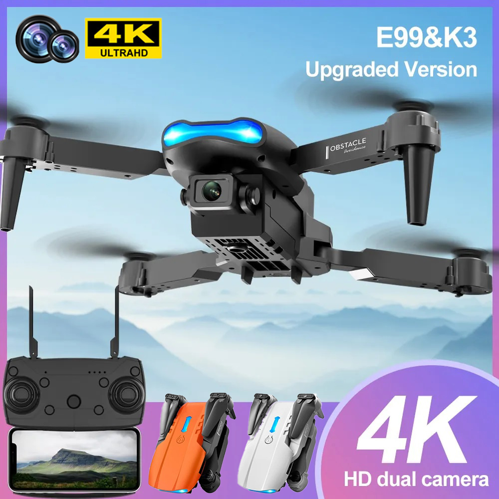Photography High Angle - E99 K3 Pro 4k Drone HD