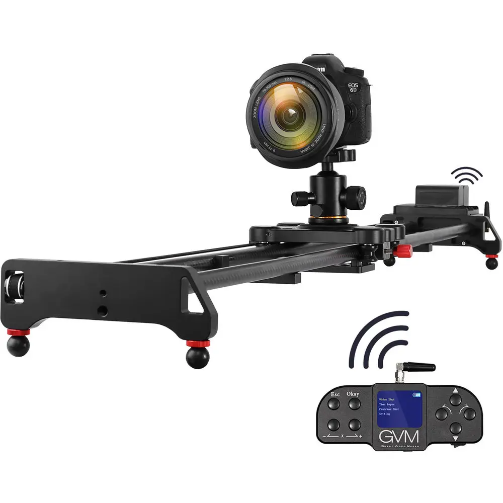 Camera Slider Rail - Riel deslizante motorizado para cámara GVM