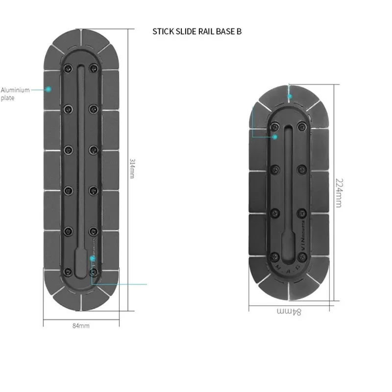 Camera Slider Rail - Soporte de riel de Base de