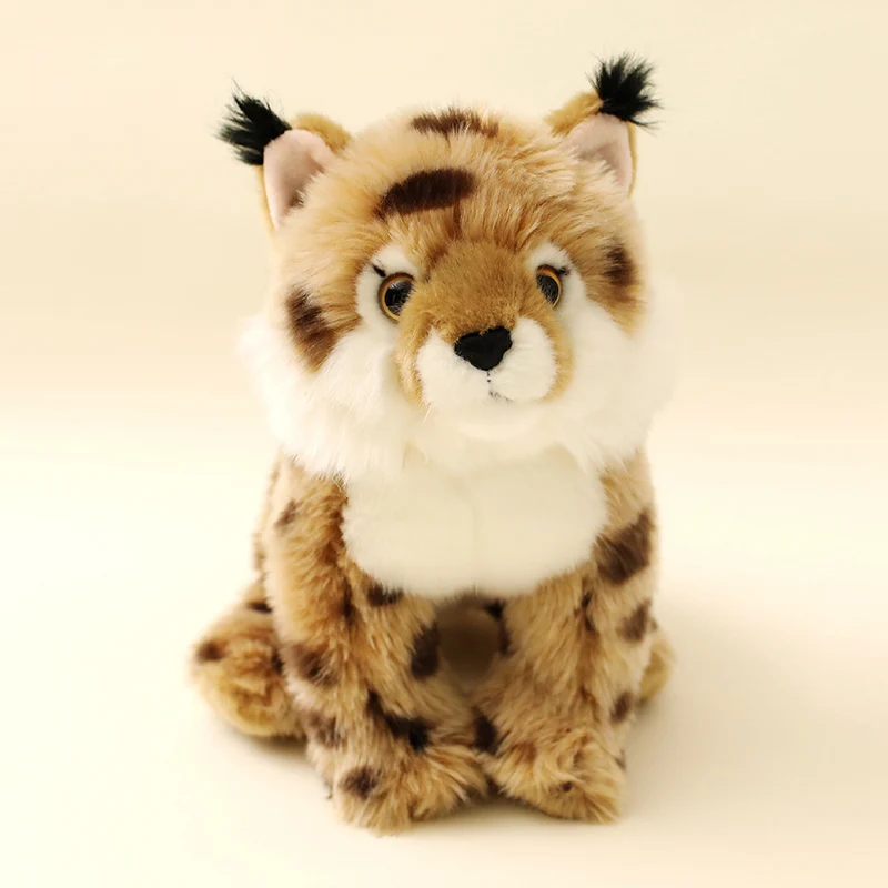 Photography Zoo - Juguete de peluche realista Felidae Lynx,