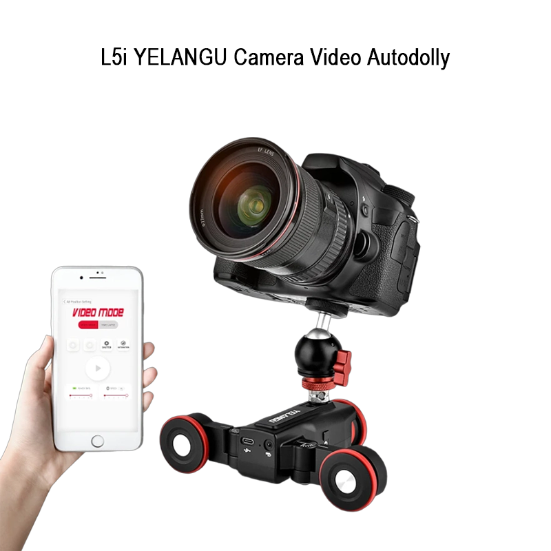 Camera Slider Rail - YELANGU L5 deslizador de cámara motorizada