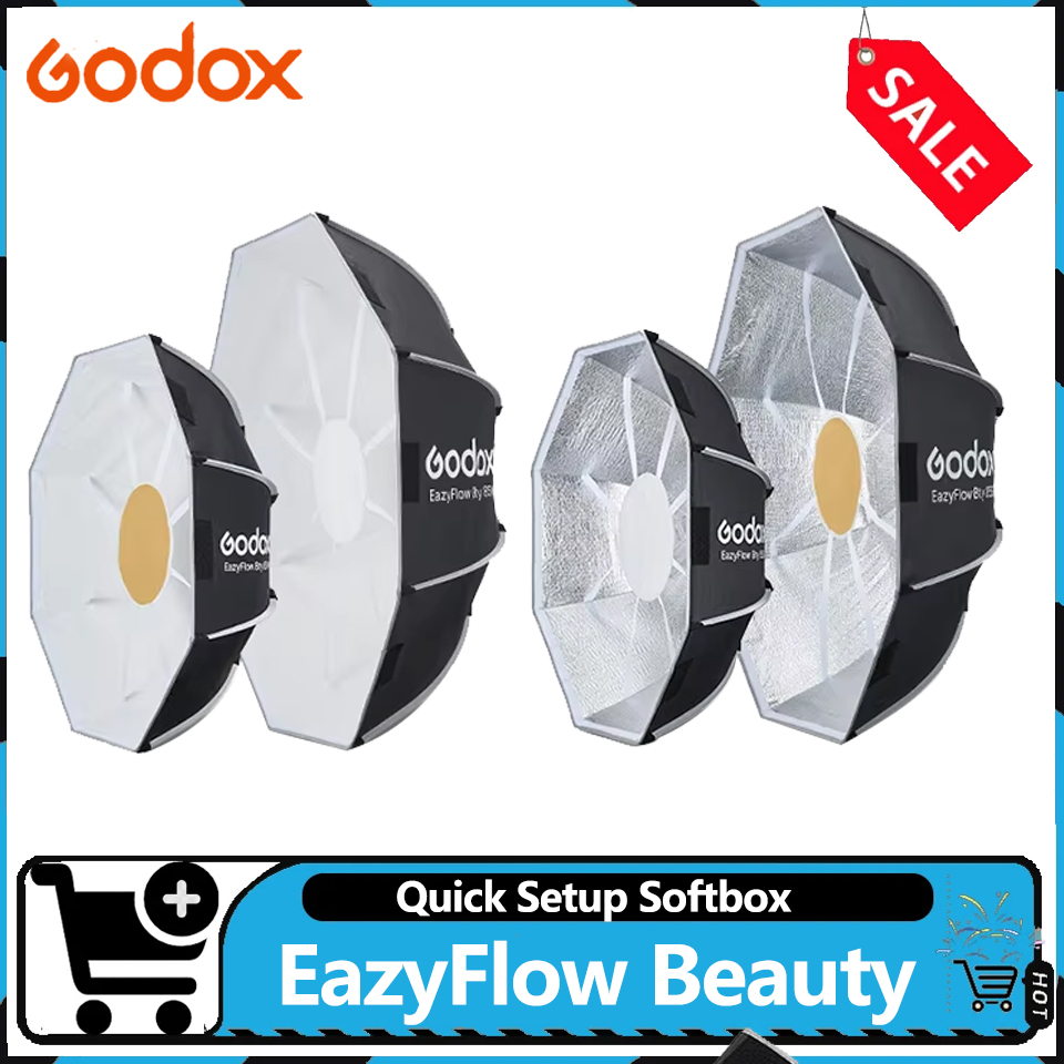 Beauty Dish Softbox - Godox EazyFlow Beauty Dish 65cm/85cm, Softbox