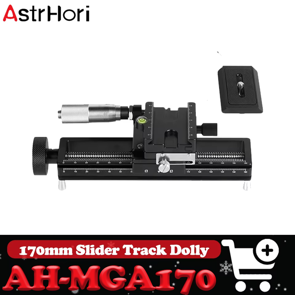 Camera Slider Rail - AstrHori AH-MGA170 Riel Deslizante de Enfoque
