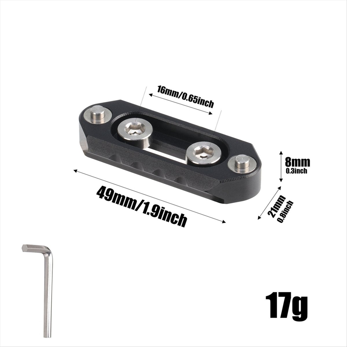 (A03R) Riel deslizante NATO de - Camera Slider Rail reseña y precio