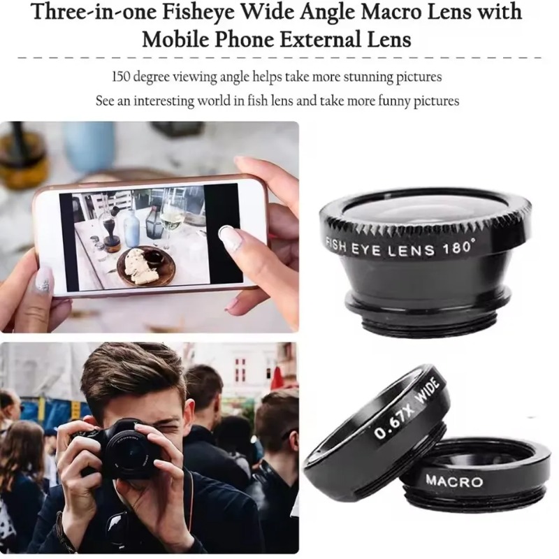 Kit de Lentes Externas para Te - Photography High Angle reseña y precio