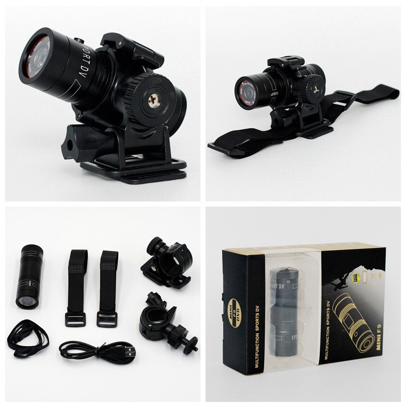 Cámara Deportiva F9/1080P de A - Photography High Angle reseña y precio