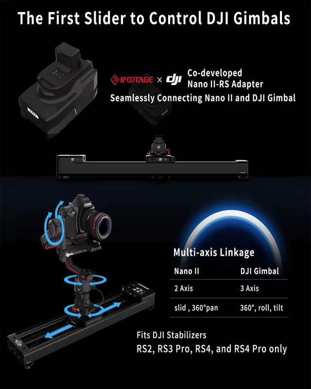 IFOOTAGE Shark Slider Nano II  - Camera Slider Rail reseña y precio