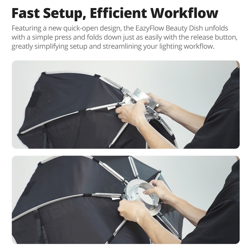 Nuevo Godox EazyFlow Beauty Di - Beauty Dish Softbox reseña y precio