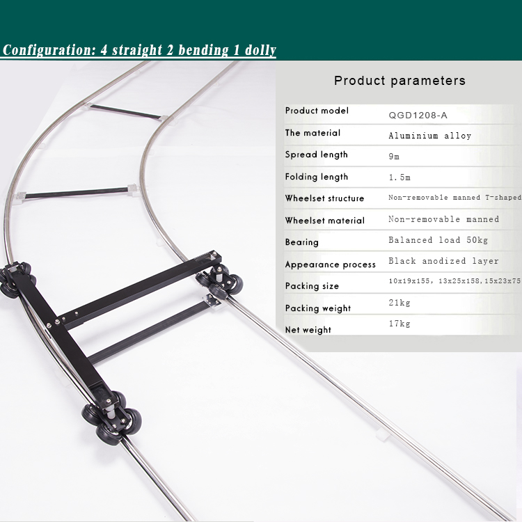 Twzz-Pista de plataforma rodan - Camera Slider Rail reseña y precio