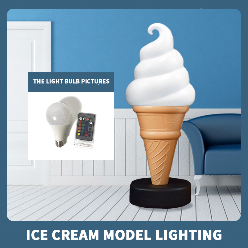 Lámpara LED de Cono de Helado  - Photography Website reseña y precio
