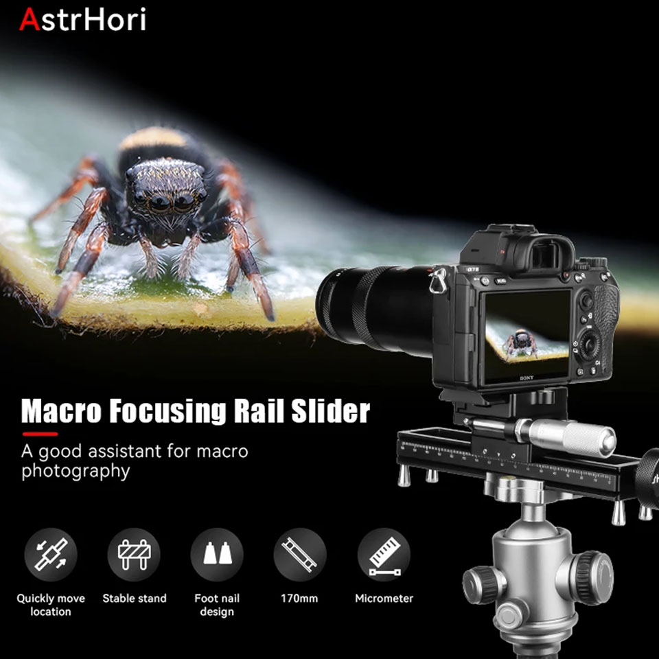 AstrHori AH-MGA170 Riel Desliz - Camera Slider Rail reseña y precio