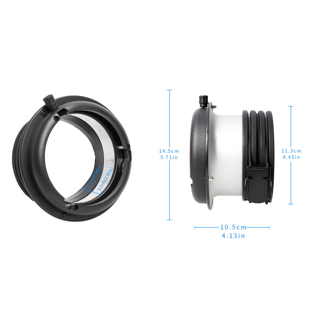 Adaptador Speedring de cabeza  - Beauty Dish Softbox reseña y precio
