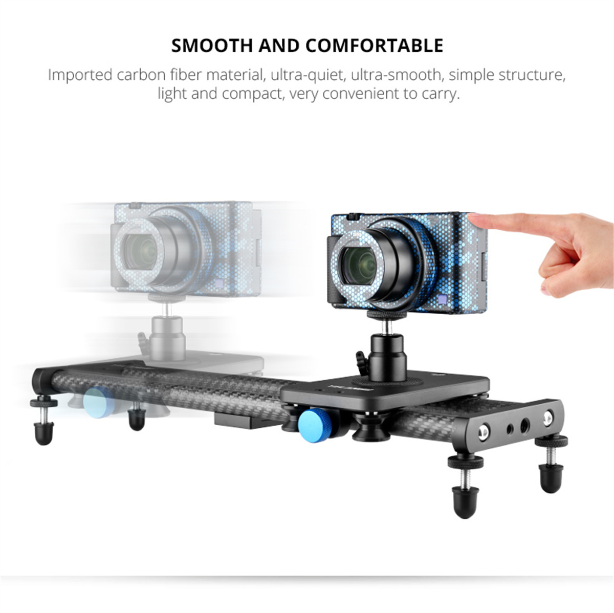 YELANGU-deslizador de pista de - Camera Slider Rail reseña y precio