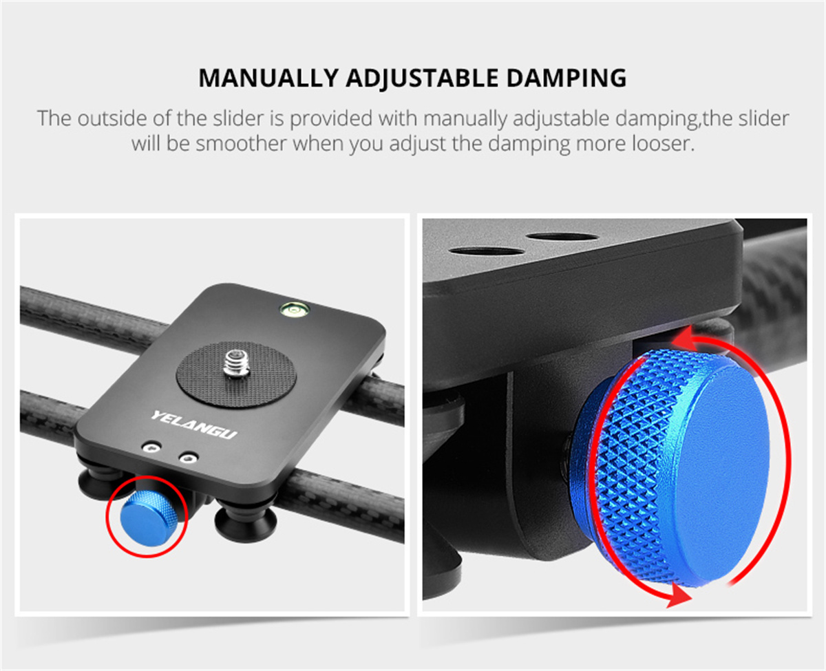 YELANGU-deslizador de pista de - Camera Slider Rail reseña y precio